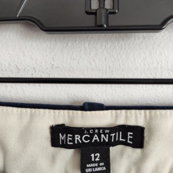 Ladies SZ 12 J Crew Merchantile Winnie Navy Ankle Pant - Picture 3 of 3
